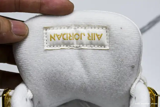 Reps LUCY Gold AQ9129-170 Metallic Retro 4 Jordan 0610